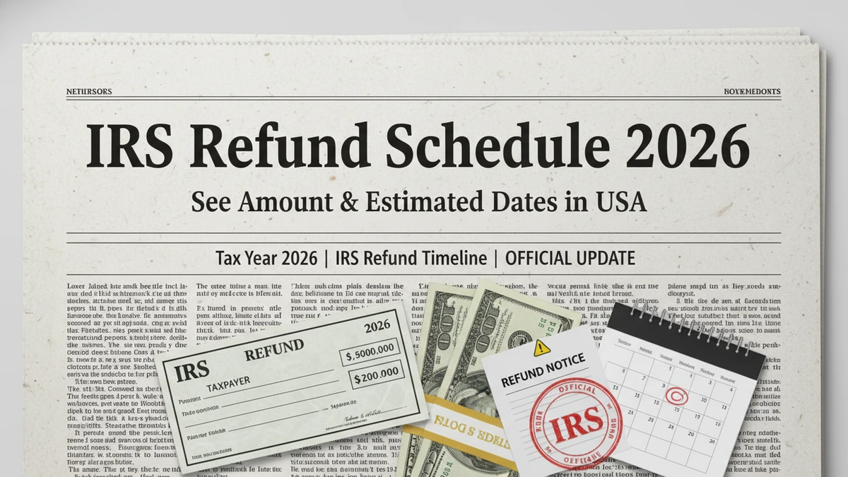 IRS Refund Schedule 2026