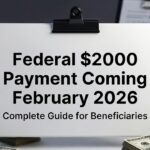 Federal $2000 Payment Coming February 2026