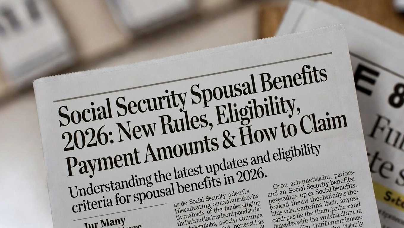 Social Security Spousal Benefits 2026